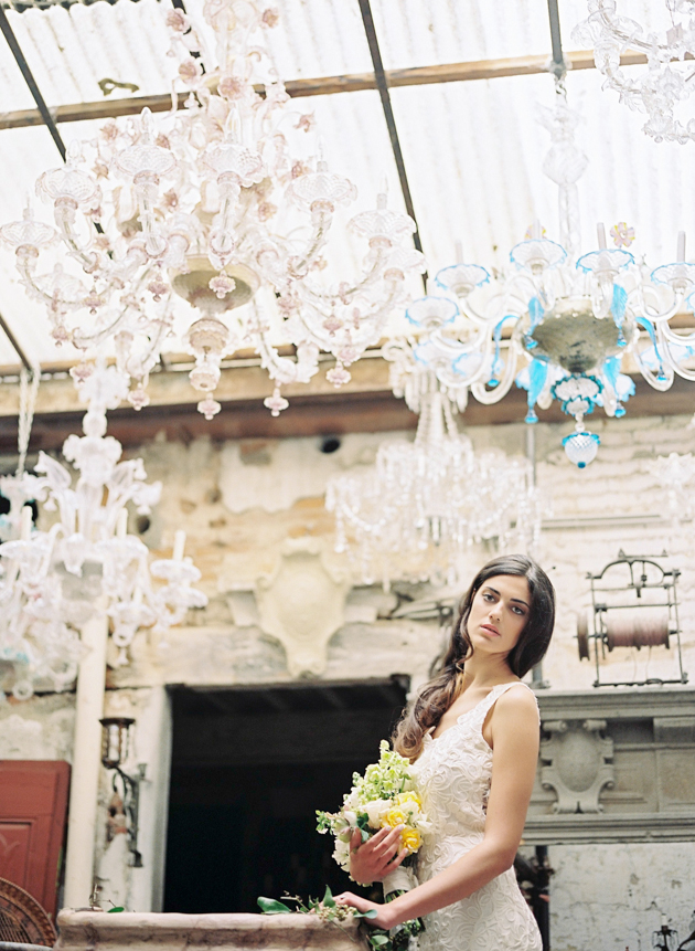 Antique shop styled shoot in Florence