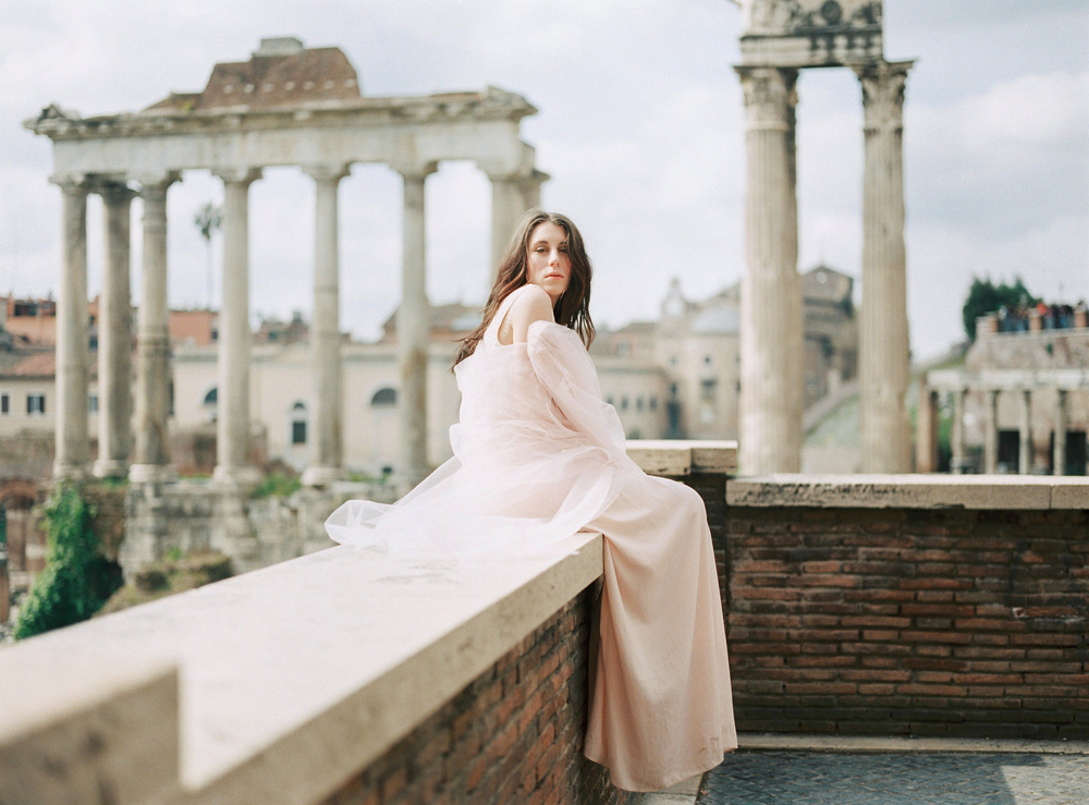 Bridal shoot in Rome