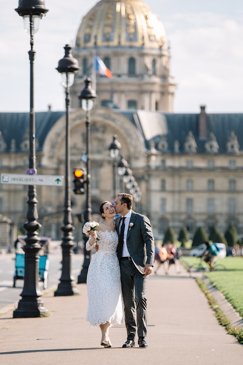 Молодые мечтали о свадьбе в Париже всю жизнь