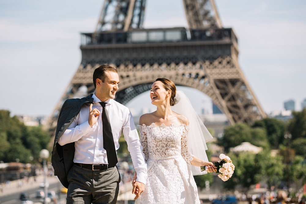 О такой невесте в Париже можно только мечтать