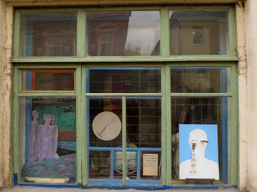 Window exhibition №3: Path, 2012