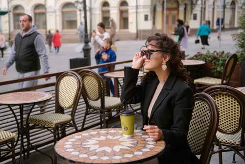 Даша/ уличная фотосессия в центре Москвы