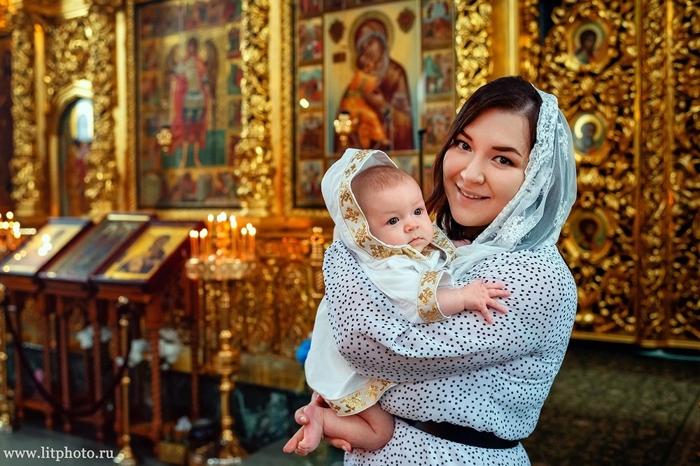 Крещение в Храме Евфросинии Московской на Нахимовском проспекте