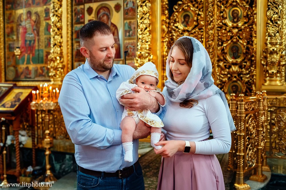 Крещение в Храме Евфросинии Московской на Нахимовском проспекте