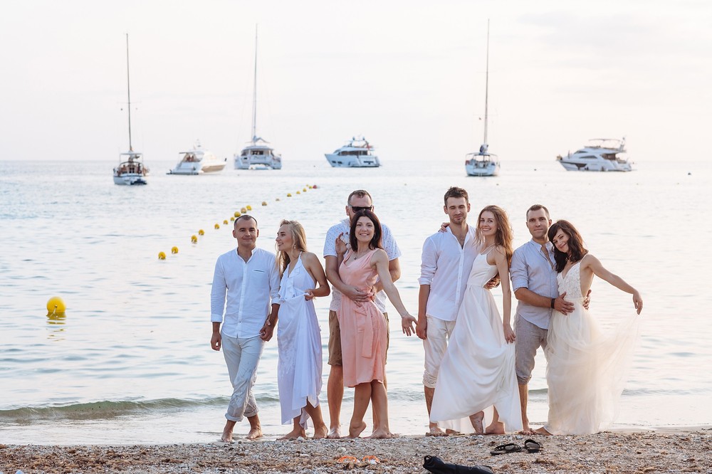 Sant Elm, Mallorca |Three couples and one ceremony