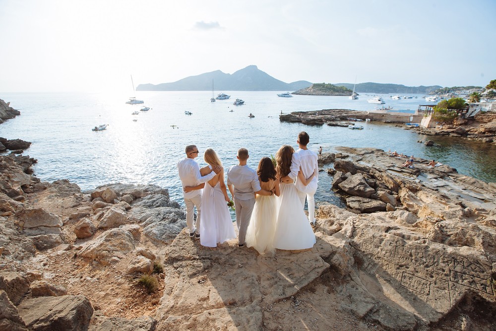 Sant Elm, Mallorca |Three couples and one ceremony