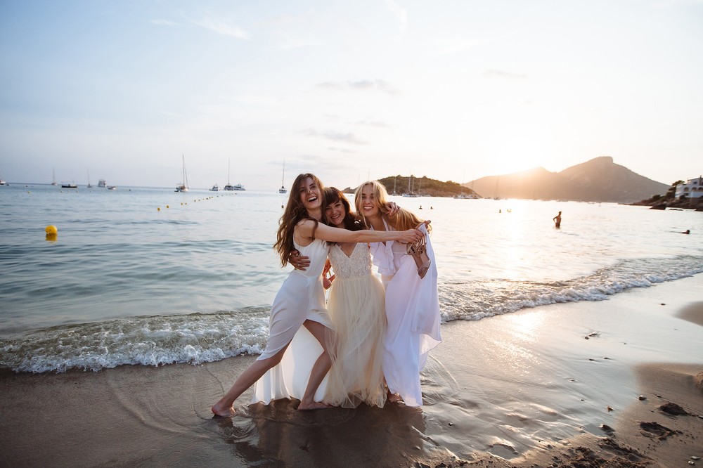 Sant Elm, Mallorca |Three couples and one ceremony