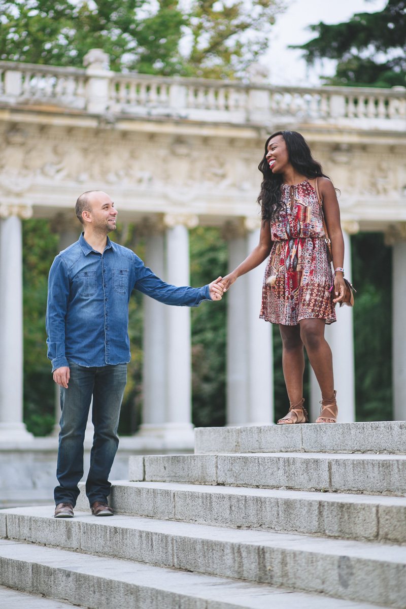 Preboda de Josefa y Javier (Parque del Retiro)