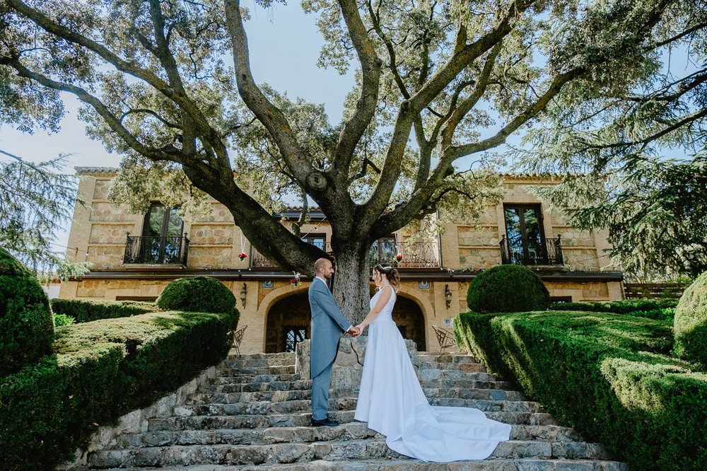 Boda de Almudena y Daniel (Club de golf Retamares, Madrid)