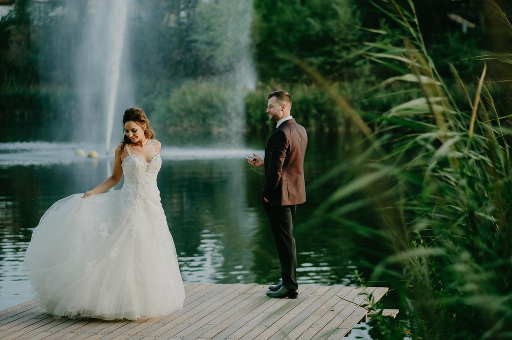 Boda de Almudena y Daniel (Club de golf Retamares, Madrid)