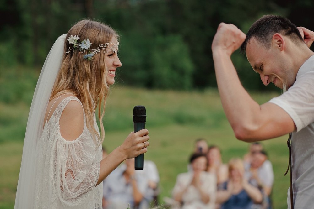 Даша и Кирилл | Свадьба на 20 человек и современный рустик