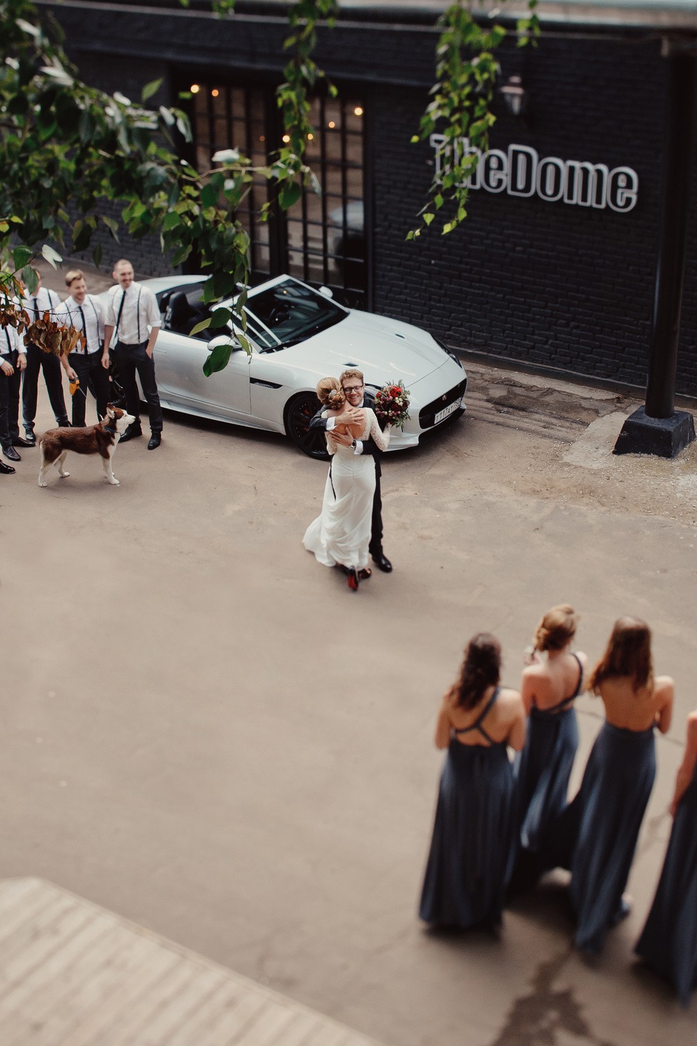 Алина и Данил | Стильная городская свадьба Urban Chic