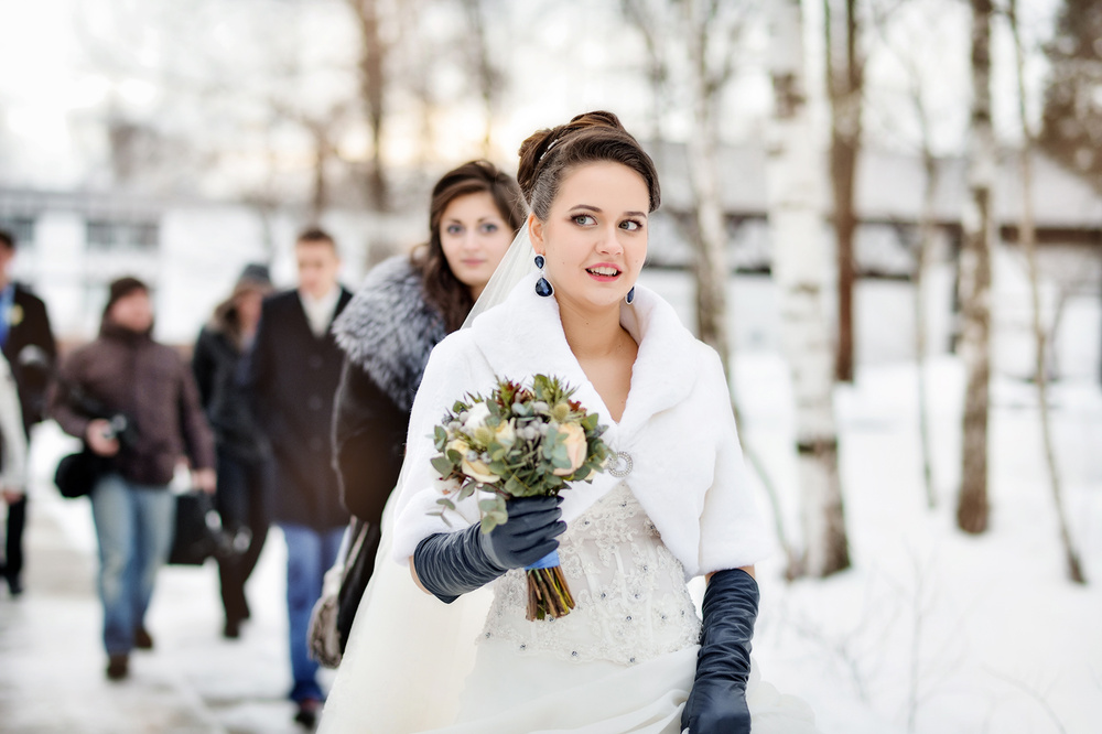 Series - Winter Wedding / Зимняя свадьба в загородном клубе 