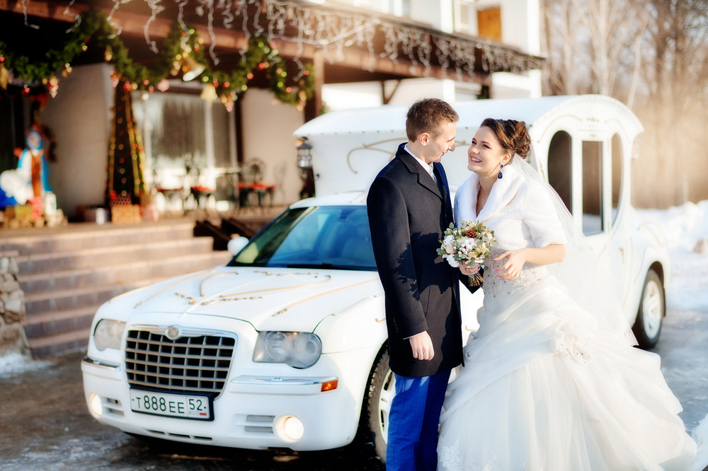 Series - Winter Wedding / Зимняя свадьба в загородном клубе 