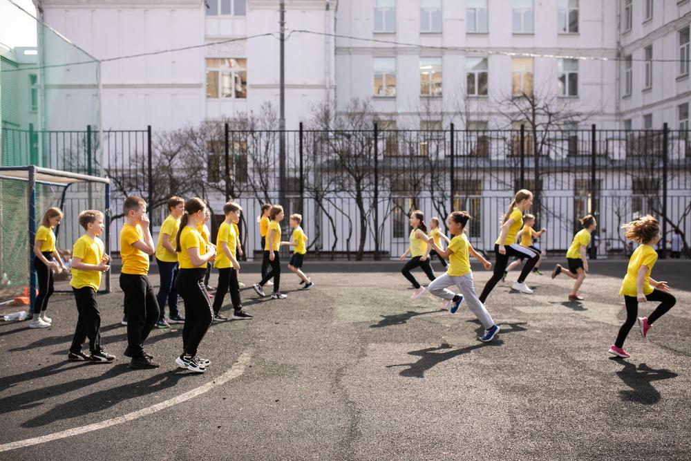 школьный репортаж