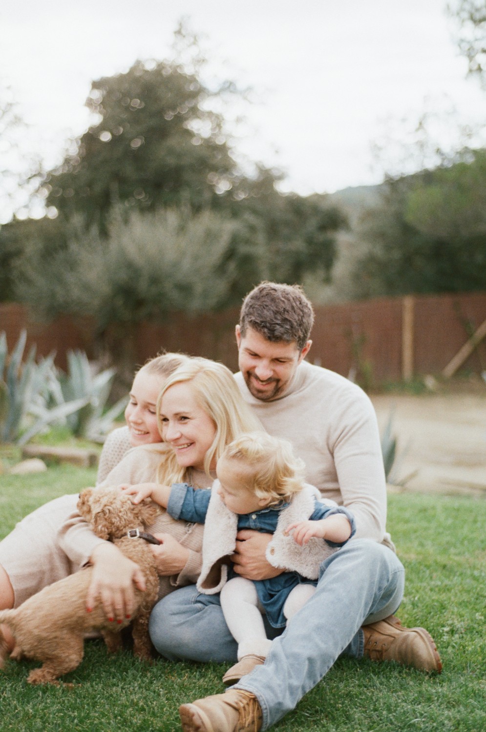 Summer Family session on the backyard