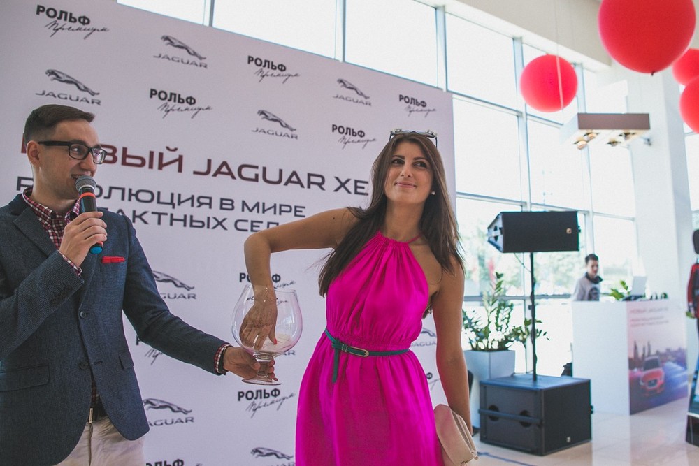 REPORTAGE - Презентация Jaguar XE (Ясенево)