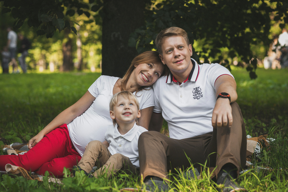 FAMILY - Алена и Илья с Арсением. Ожидание.