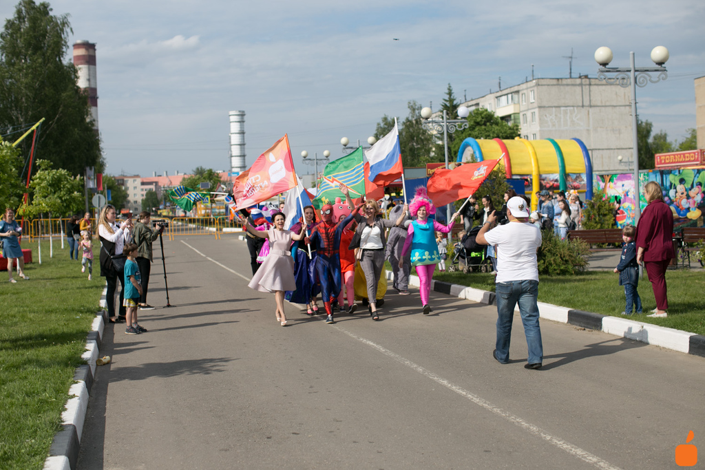 Парад аниматоров в г. Электрогорск. 2019 г.