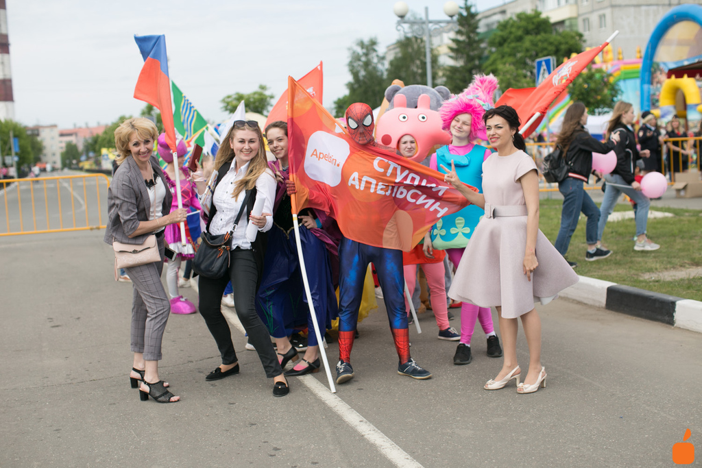 Парад аниматоров в г. Электрогорск. 2019 г.