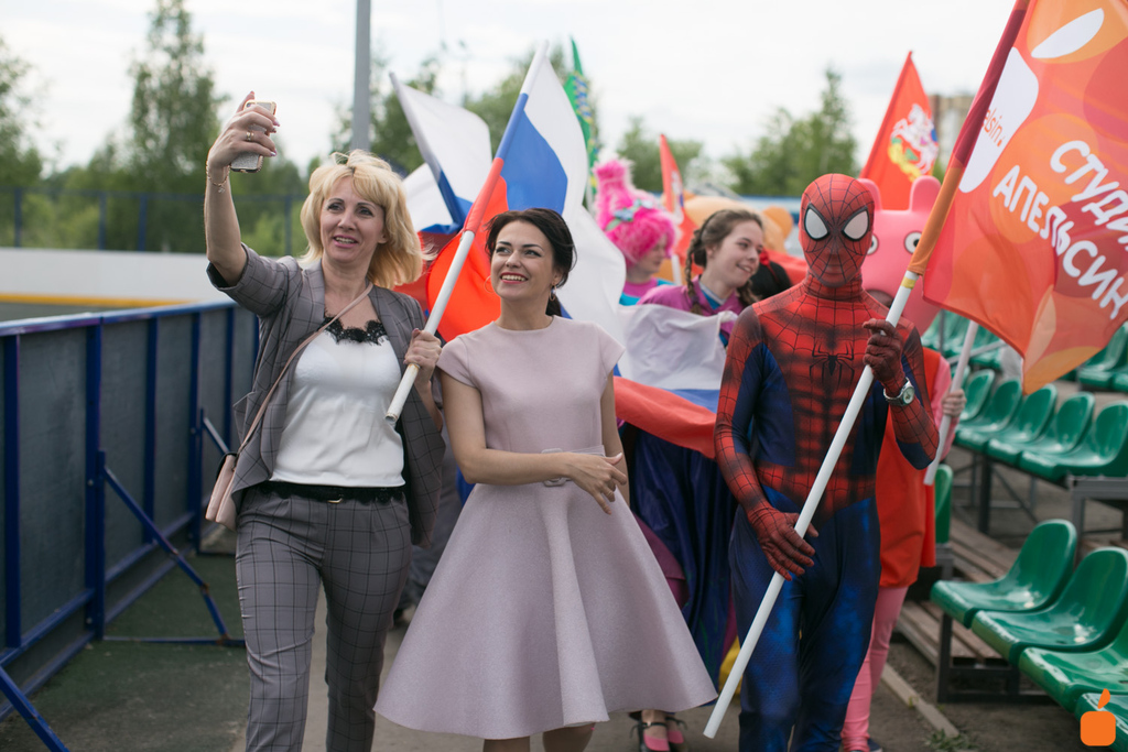 Парад аниматоров в г. Электрогорск. 2019 г.