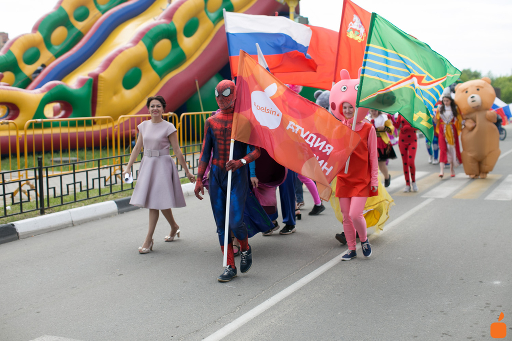 Парад аниматоров в г. Электрогорск. 2019 г.