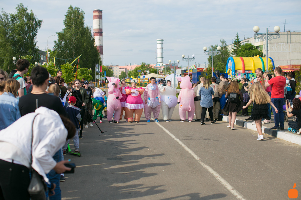 Парад аниматоров в г. Электрогорск. 2019 г.