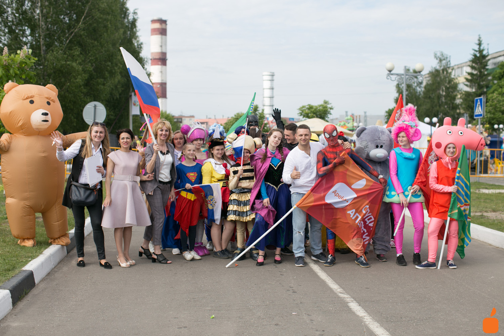 Парад аниматоров в г. Электрогорск. 2019 г.