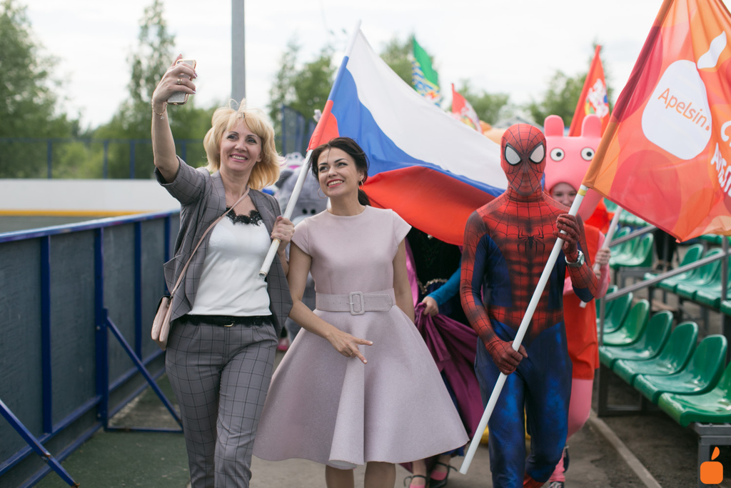 Парад аниматоров в г. Электрогорск. 2019 г.