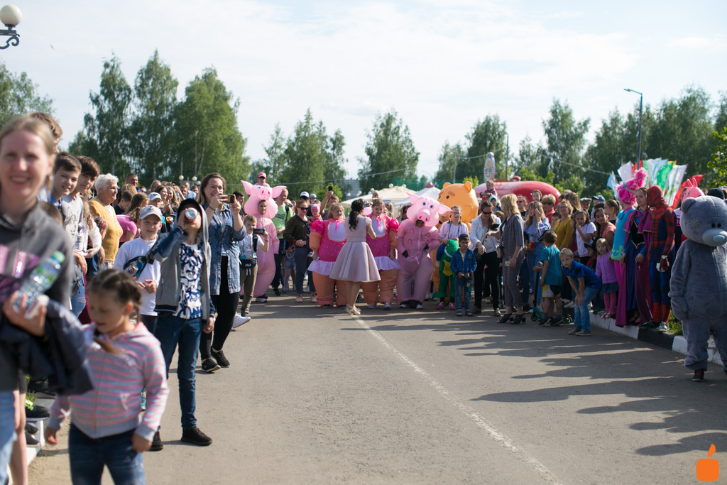 Парад аниматоров в г. Электрогорск. 2019 г.