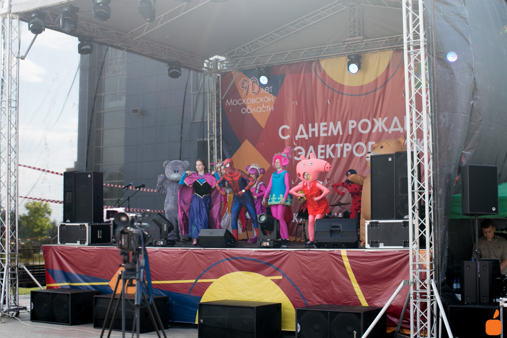 Парад аниматоров в г. Электрогорск. 2019 г.