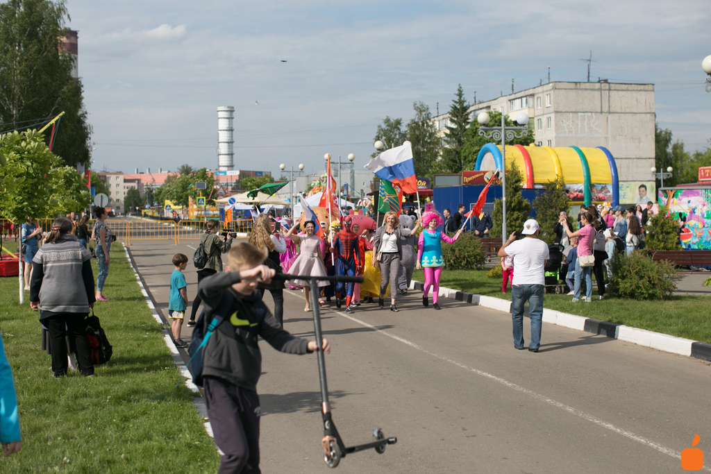 Парад аниматоров в г. Электрогорск. 2019 г.
