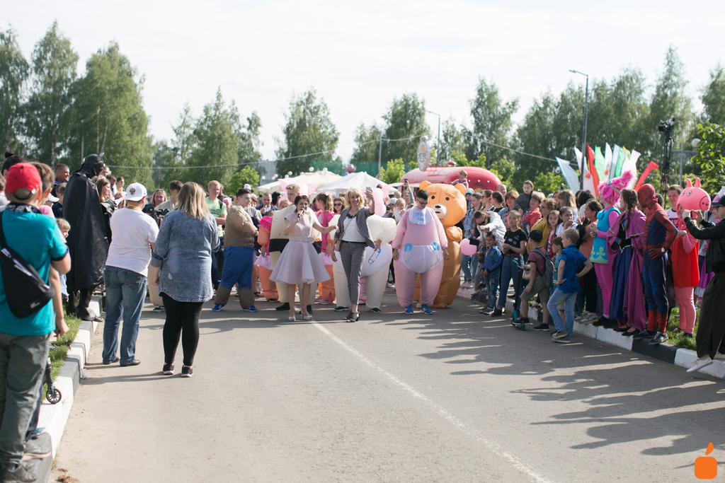 Парад аниматоров в г. Электрогорск. 2019 г.