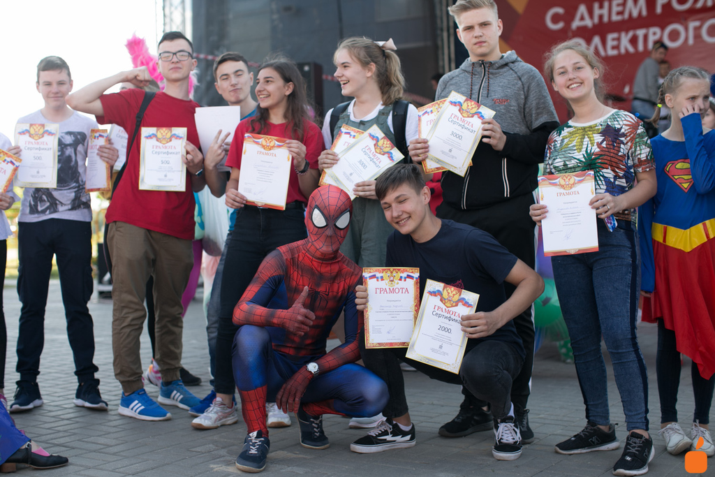 Парад аниматоров в г. Электрогорск. 2019 г.