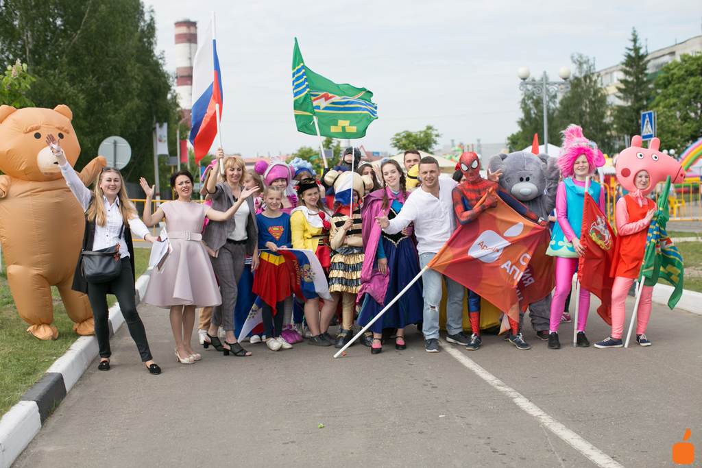 Парад аниматоров в г. Электрогорск. 2019 г.