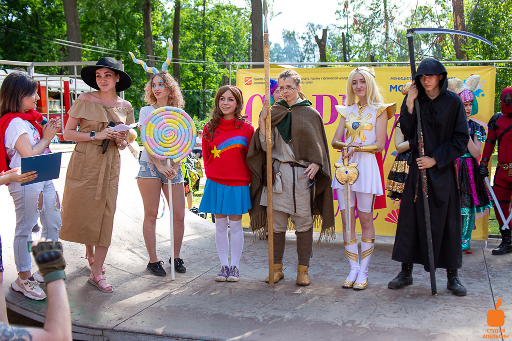 День защиты детей в городском парке Орехово-Зуево 2019 