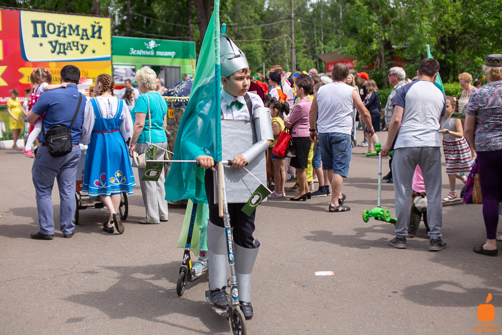День защиты детей в городском парке Орехово-Зуево 2019 