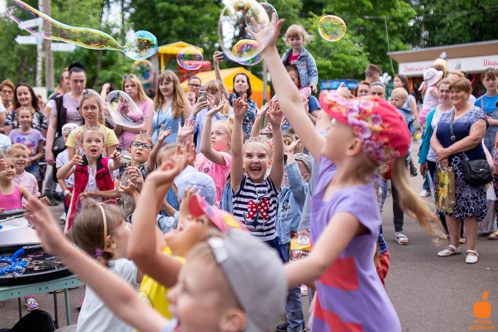День защиты детей в городском парке Орехово-Зуево 2019 