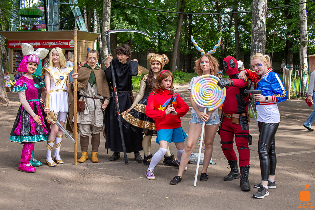 День защиты детей в городском парке Орехово-Зуево 2019 