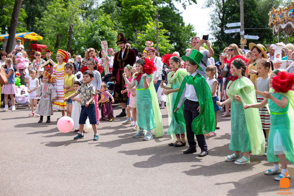 День защиты детей в городском парке Орехово-Зуево 2019 