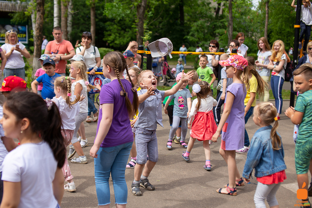 День защиты детей в городском парке Орехово-Зуево 2019 