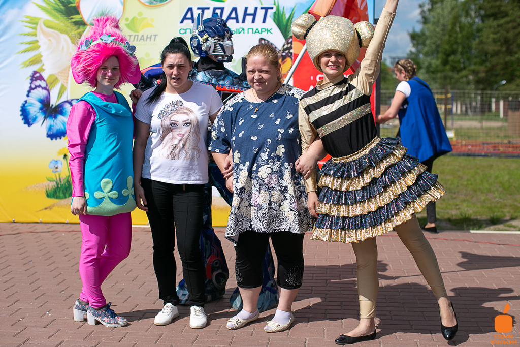 День защиты детей. Парк Атлант. 2 июня 2019