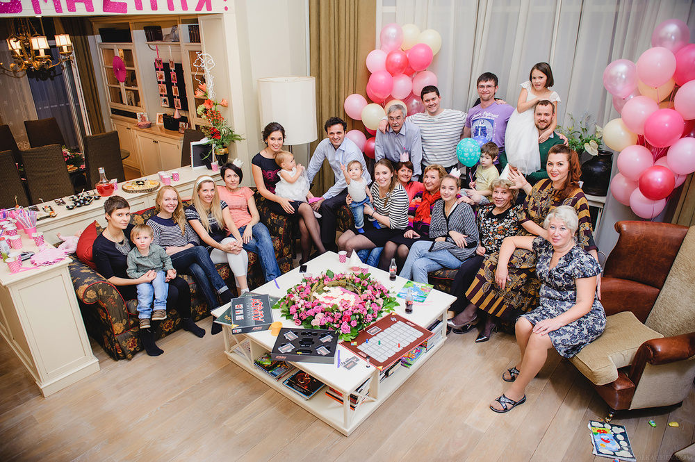 FAMILY (СЕМЕЙНОЕ ФОТО) - День рождения Лады - День рождения Лады, Детский праздник, фотосъемка дома