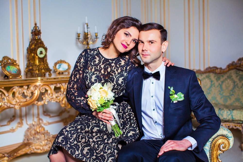 Молодожены на свадебной фото сессии от Татьяны Поповой