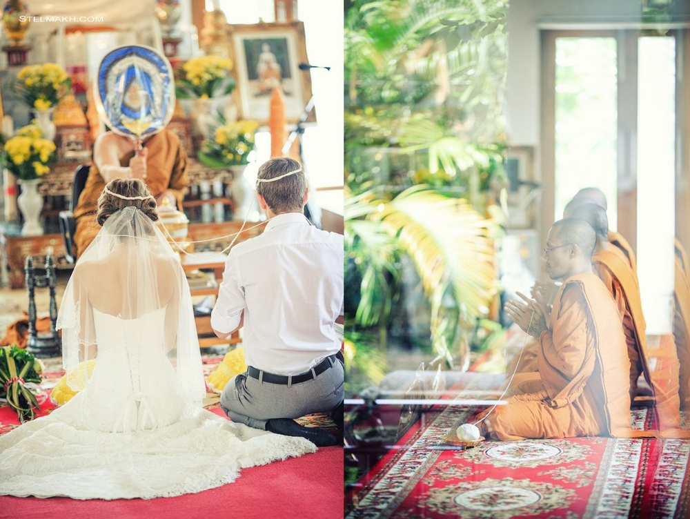 Комбинированая Тайско - Европейская свадьба