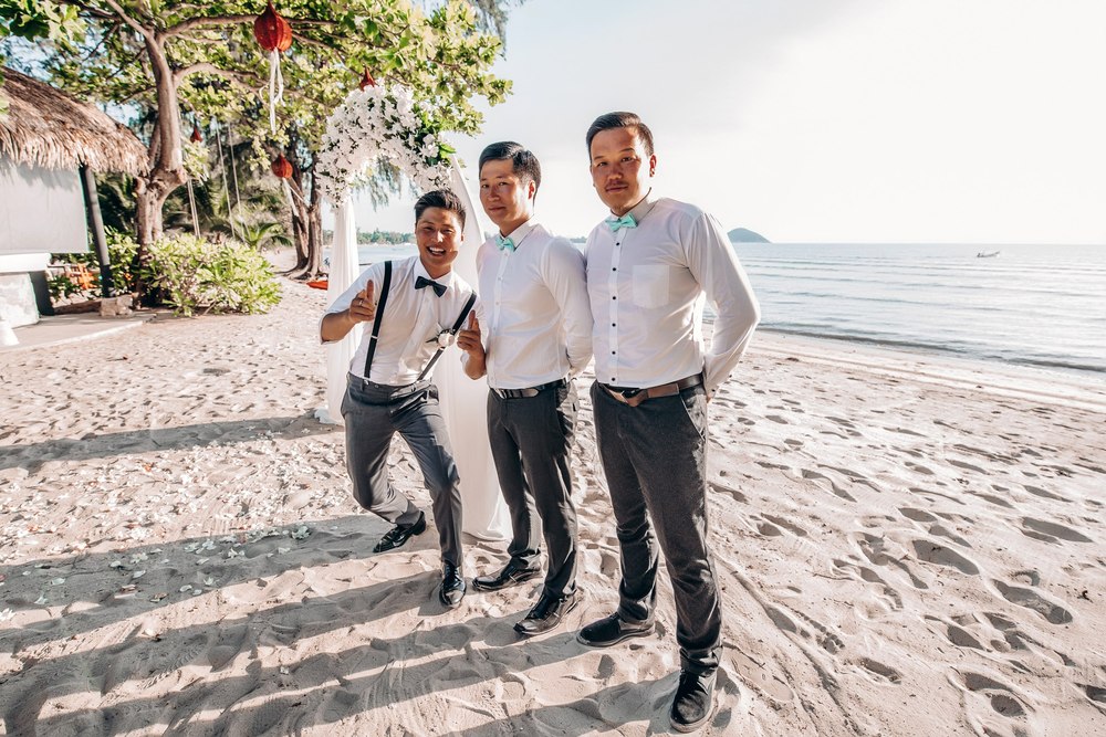 D & O Wedding ceremony on Koh Samui