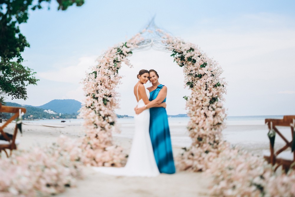 Agatha + Ej Wedding at villa Samui