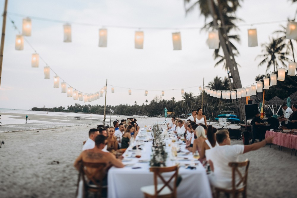 Agatha + Ej Wedding at villa Samui