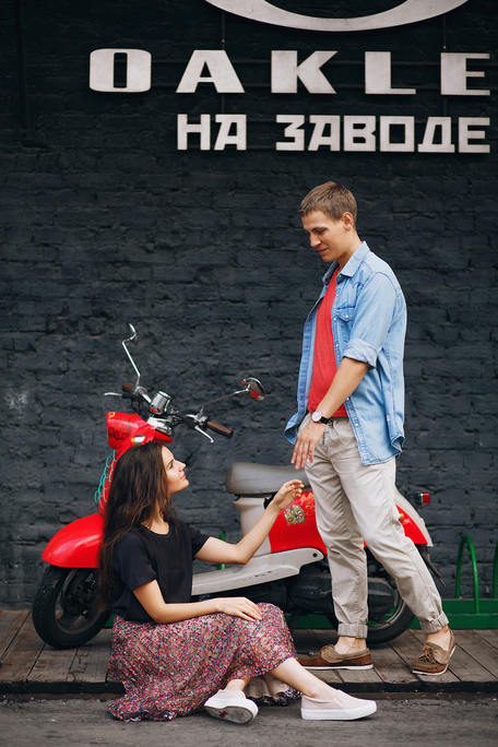 Sweet love-story Anya & Sergey