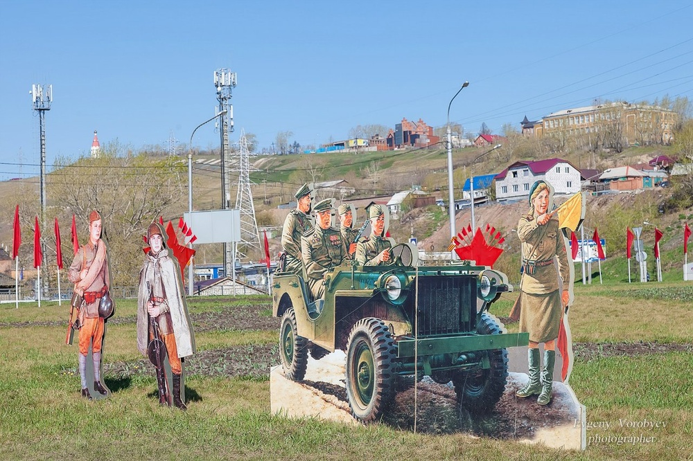 Фото репортаж с празднования Дня победы 9 мая 